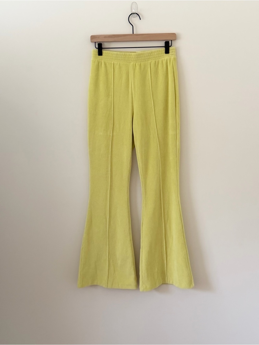 Aerie Groove-On Velour High Waisted Flare Pant and Cropped Zip Front Jacket Set - Picture 11 of 16